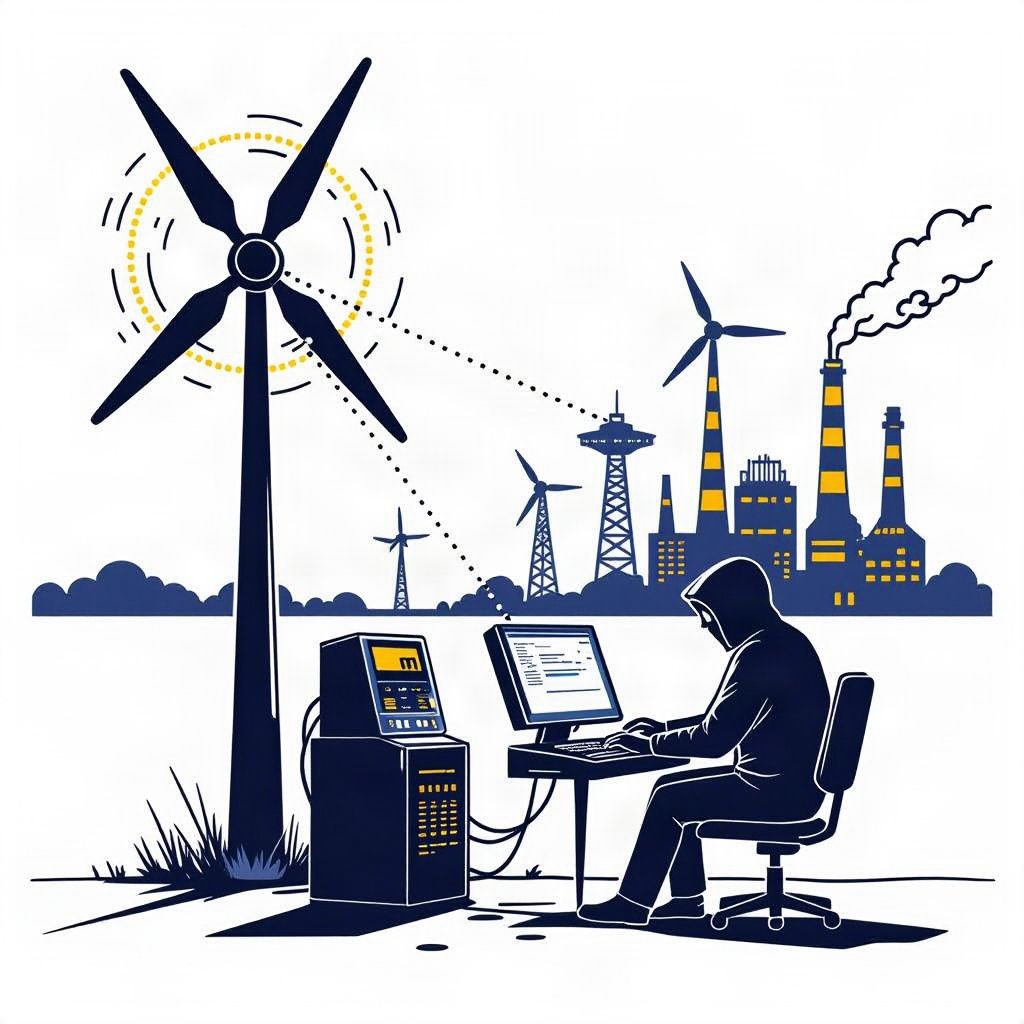 How Hackers Used a Wind Farm to Breach a Power Plant Grid