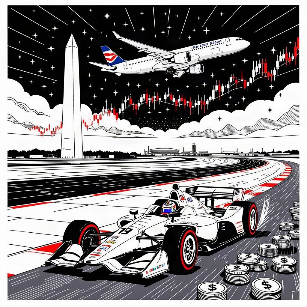 Washington Airport to Pause Flights for Historic Capital City Car Race
