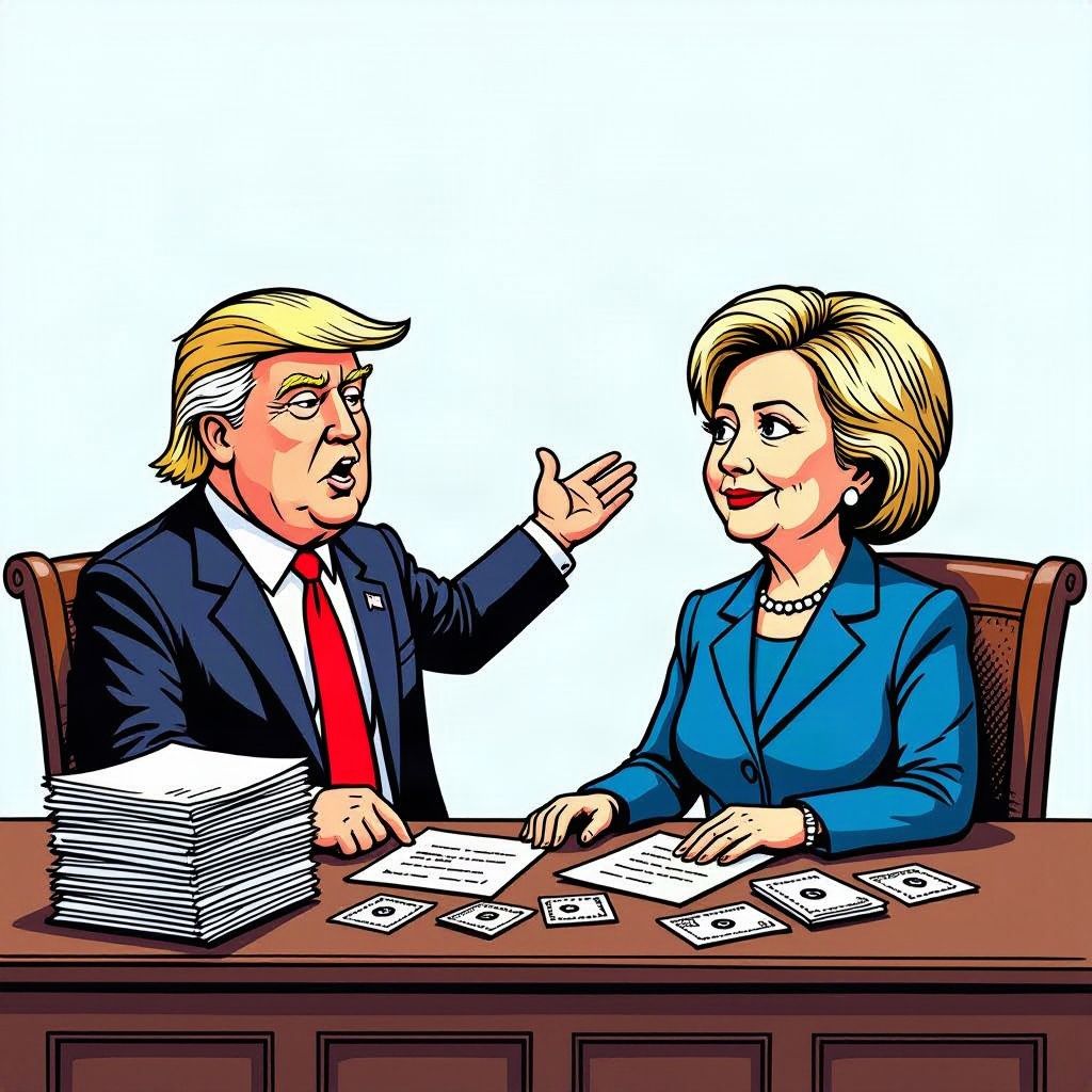 Donald Trump Asks Supreme Court to Reopen Dismissed Hillary Clinton Lawsuit