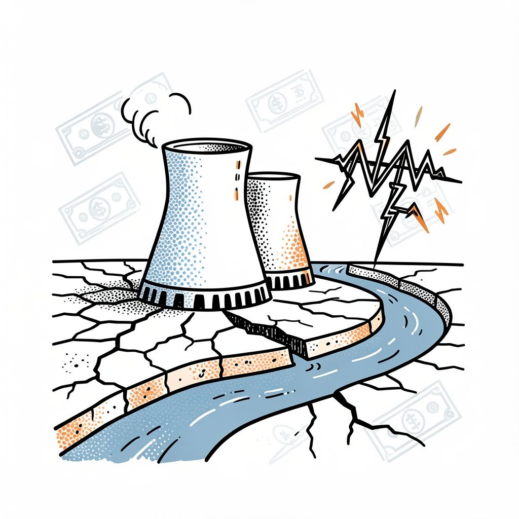 Low Danube Water Levels Force Power Cuts at Hungary's Paks Nuclear Plant