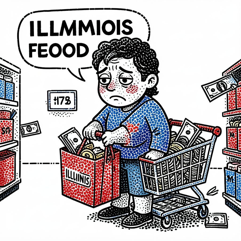 Illinois Food Benefit Reductions Threaten Local Retail Revenues