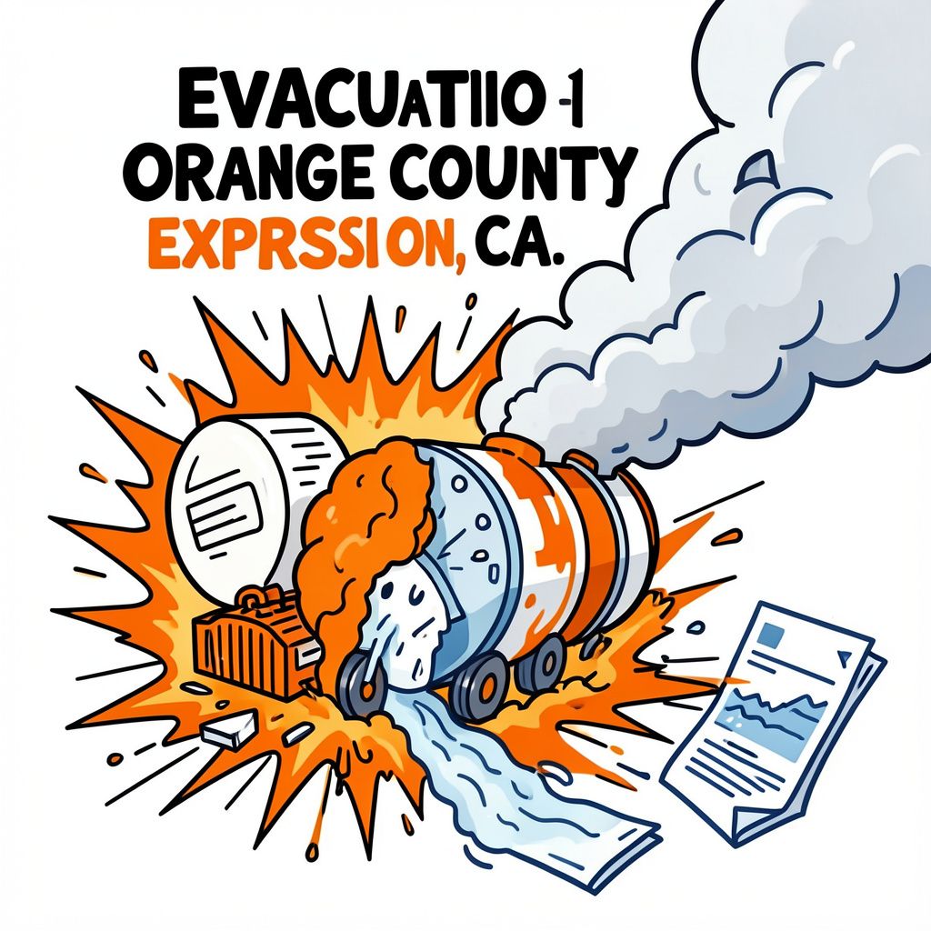 40,000 Evacuated as Orange County Faces Catastrophic Chemical Tank Threat