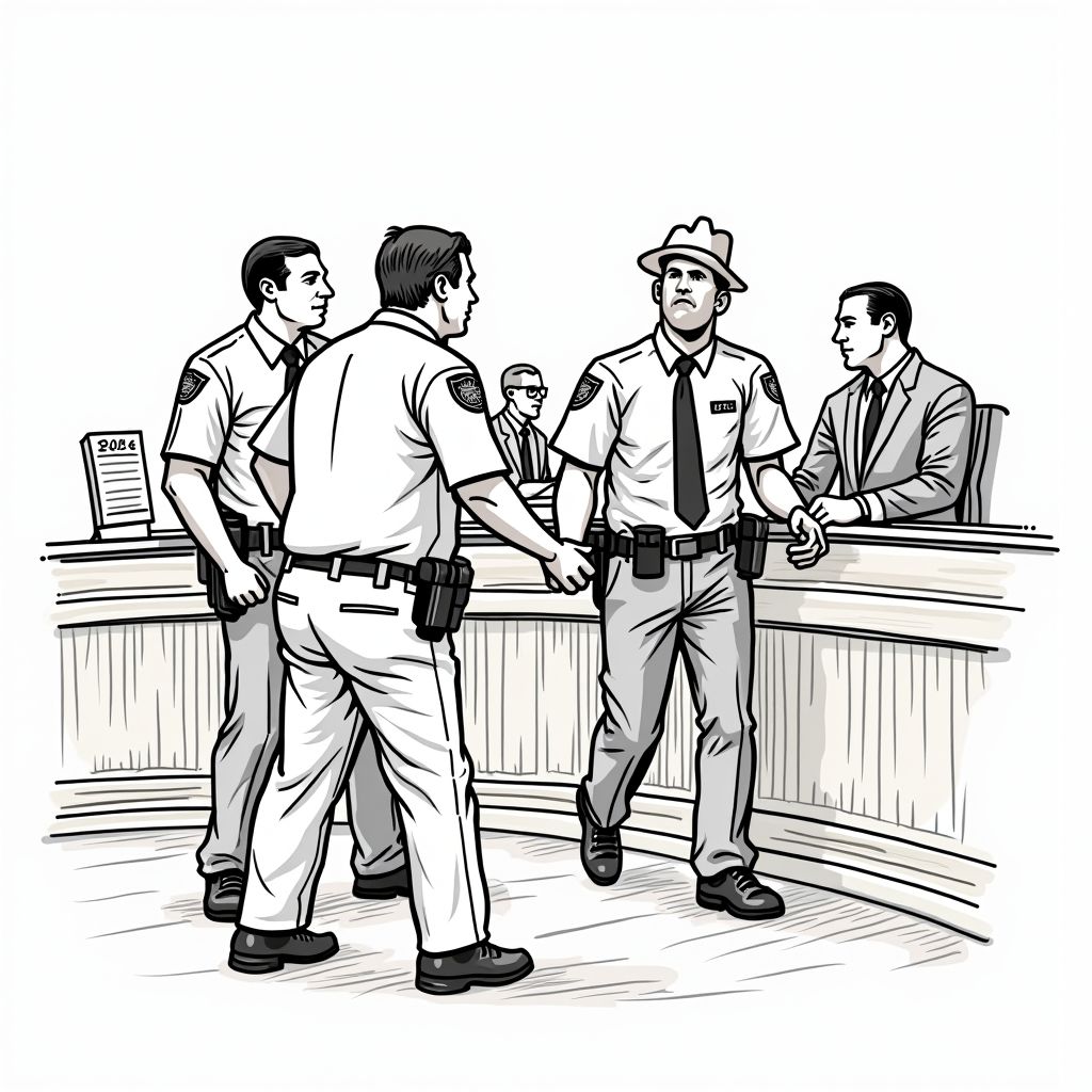 Plainclothes Immigration Agents Execute Rare Arrest Inside Federal Courtroom