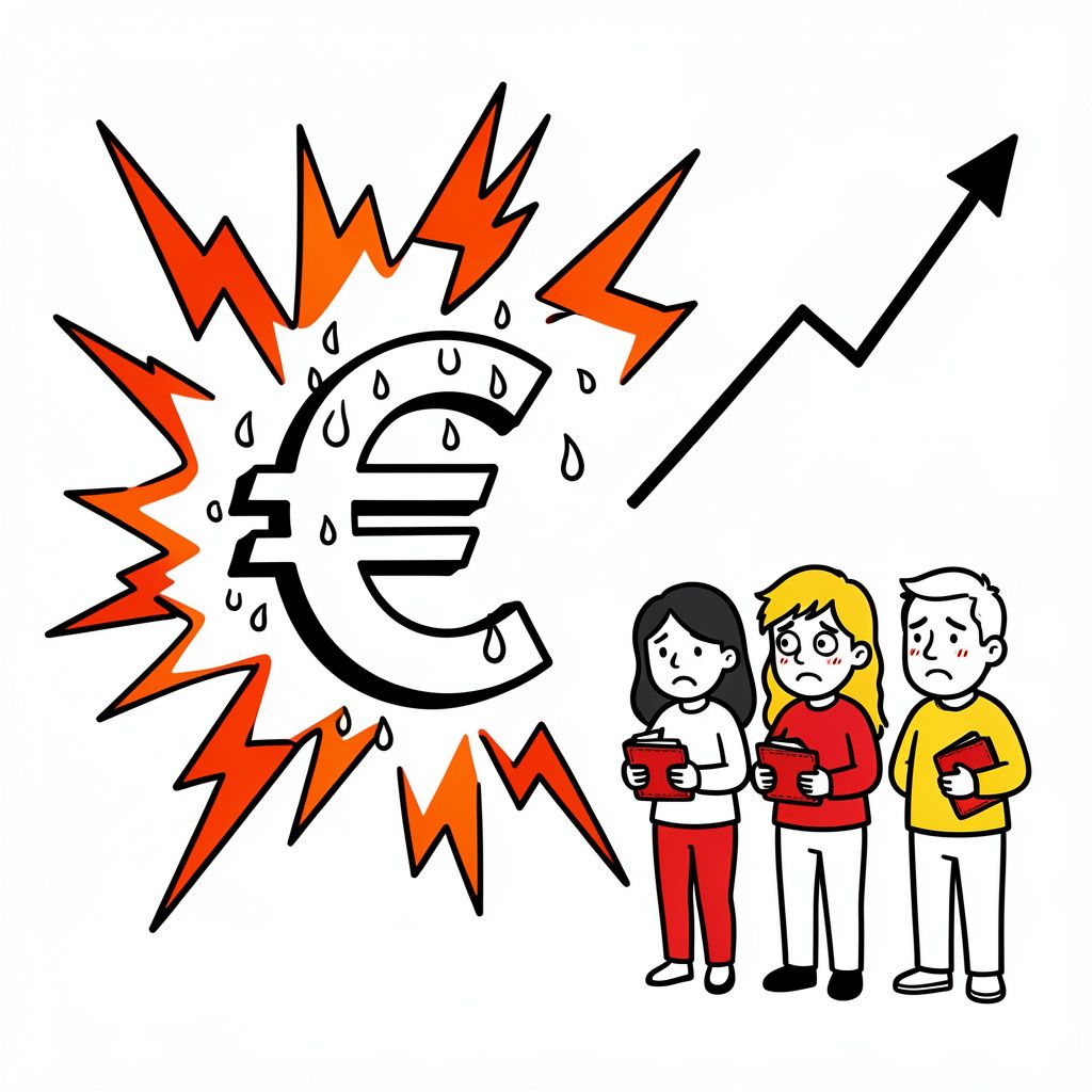 Eurozone Inflation Rises Sharply to 3.8% as Energy Costs Surge