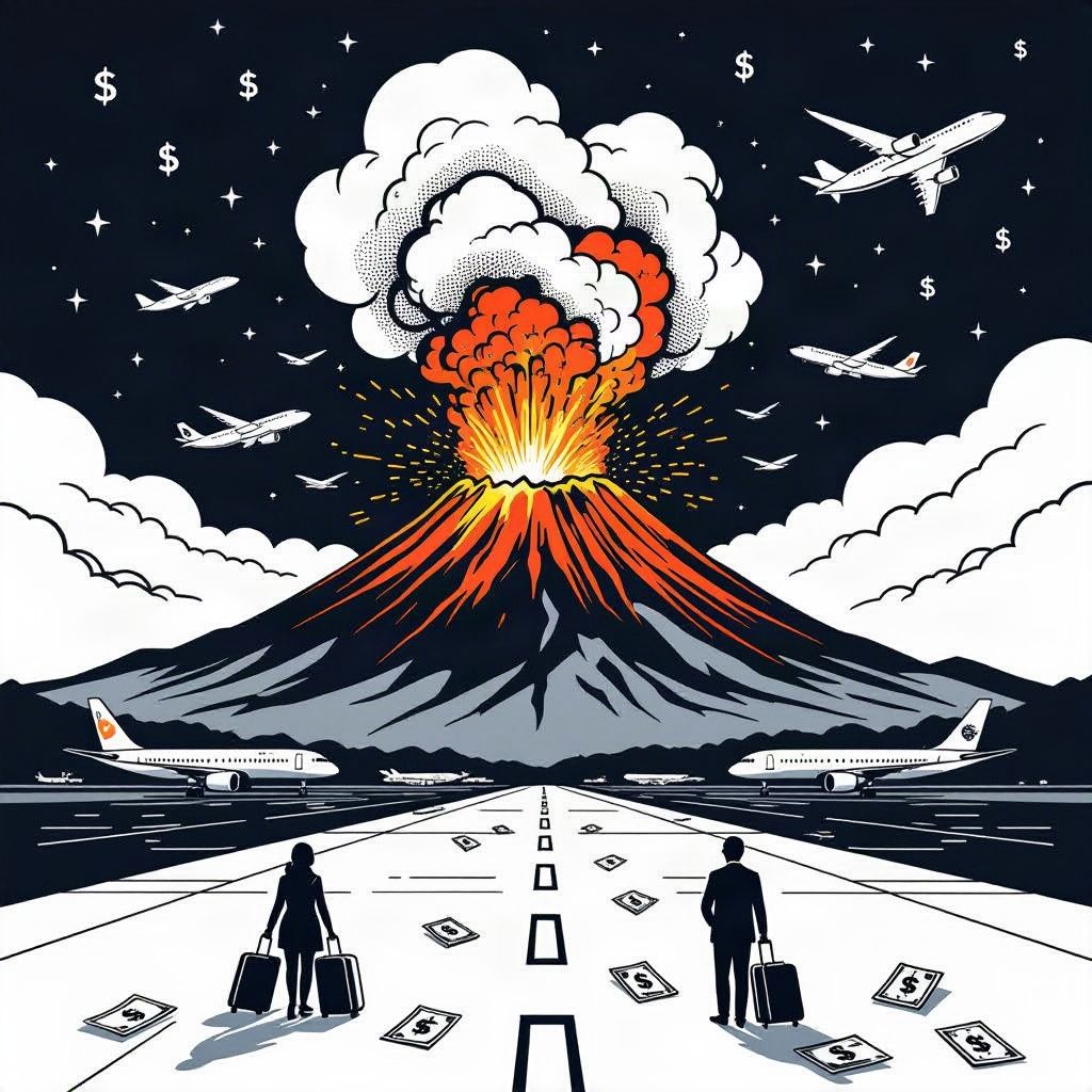 Mount Etna Eruption Triggers Flight Chaos and Financial Losses in Sicily