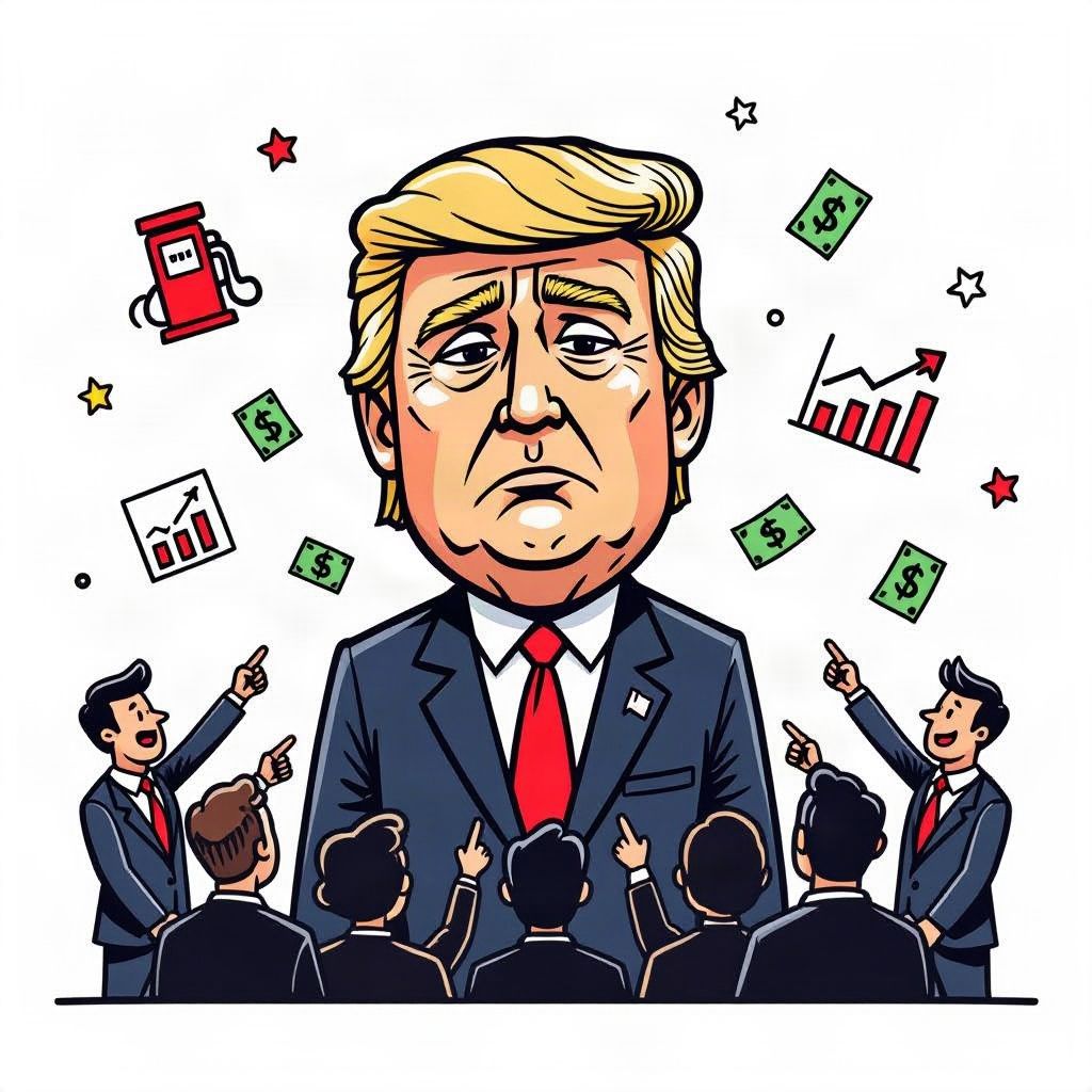 Voters Blame President Trump for Economic Struggles and Rising Prices