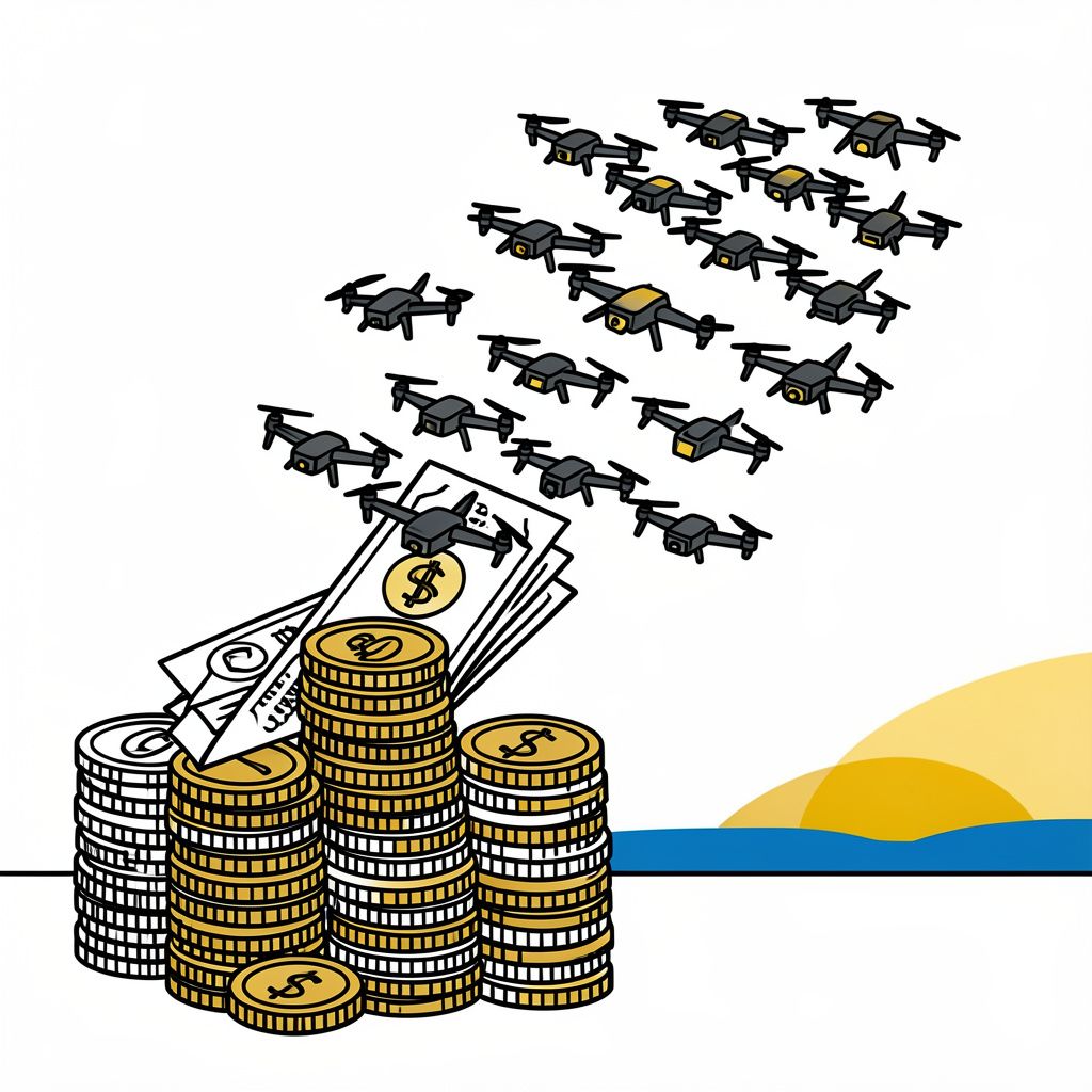 How Taxing Adult Media Could Fund Thousands of Military Drones for Ukraine