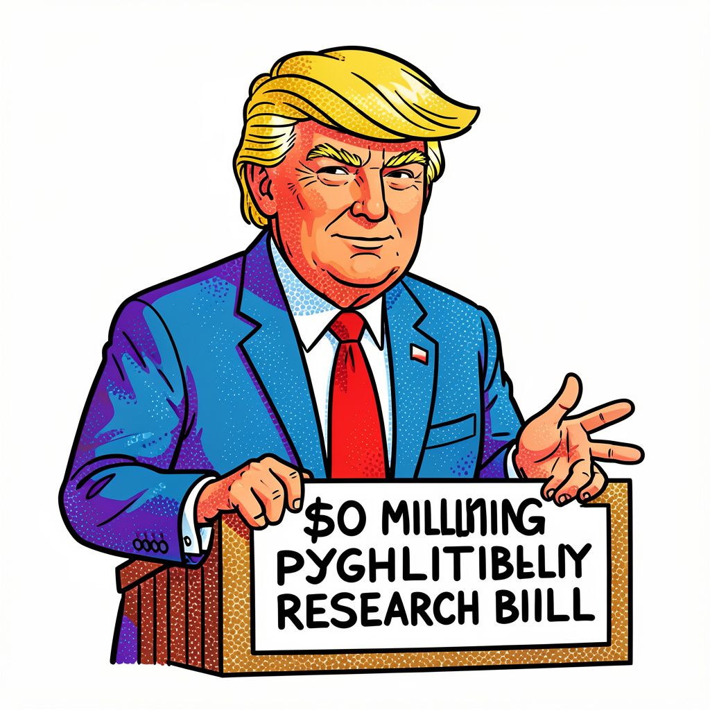 Trump Signs Executive Order Directing $50 Million to Psychedelic Medical Research