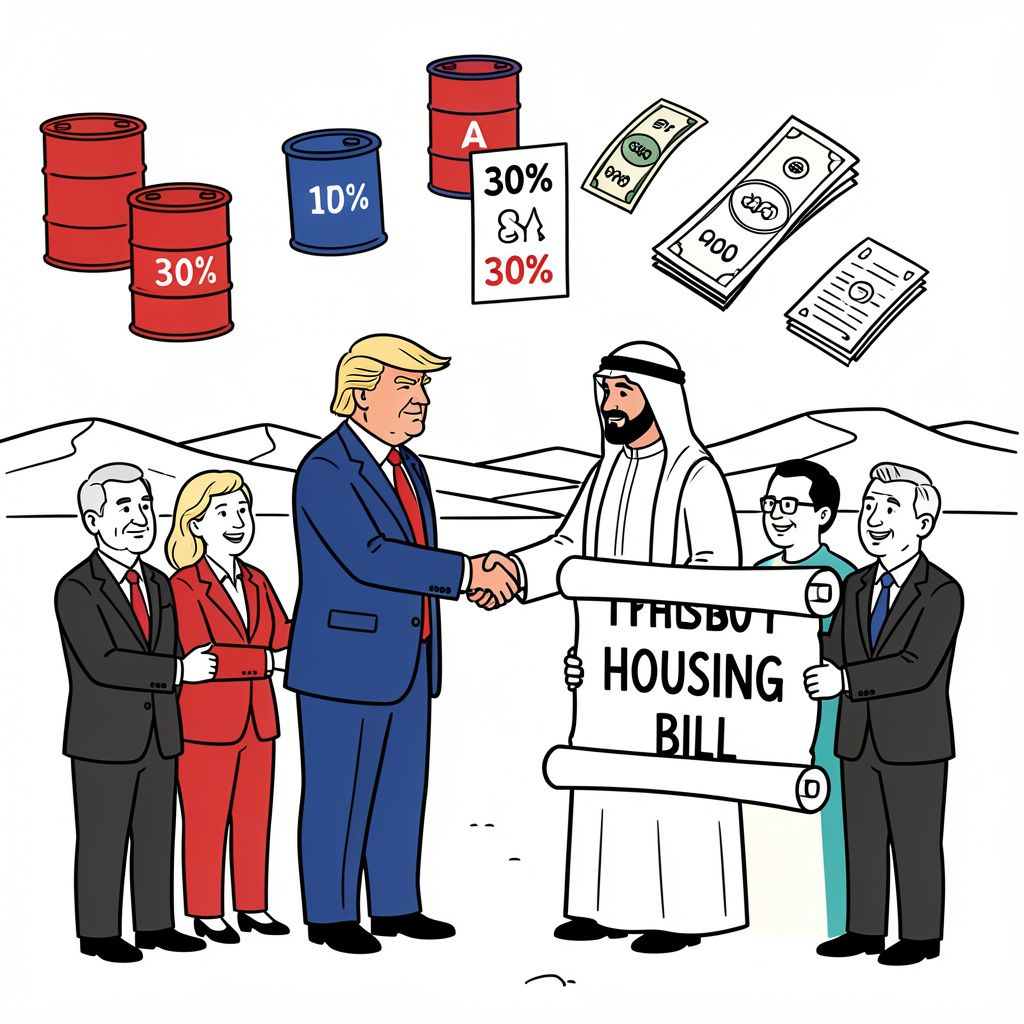 Trump’s Iran Deal Slashes Oil Prices Ahead of 2026 Midterms