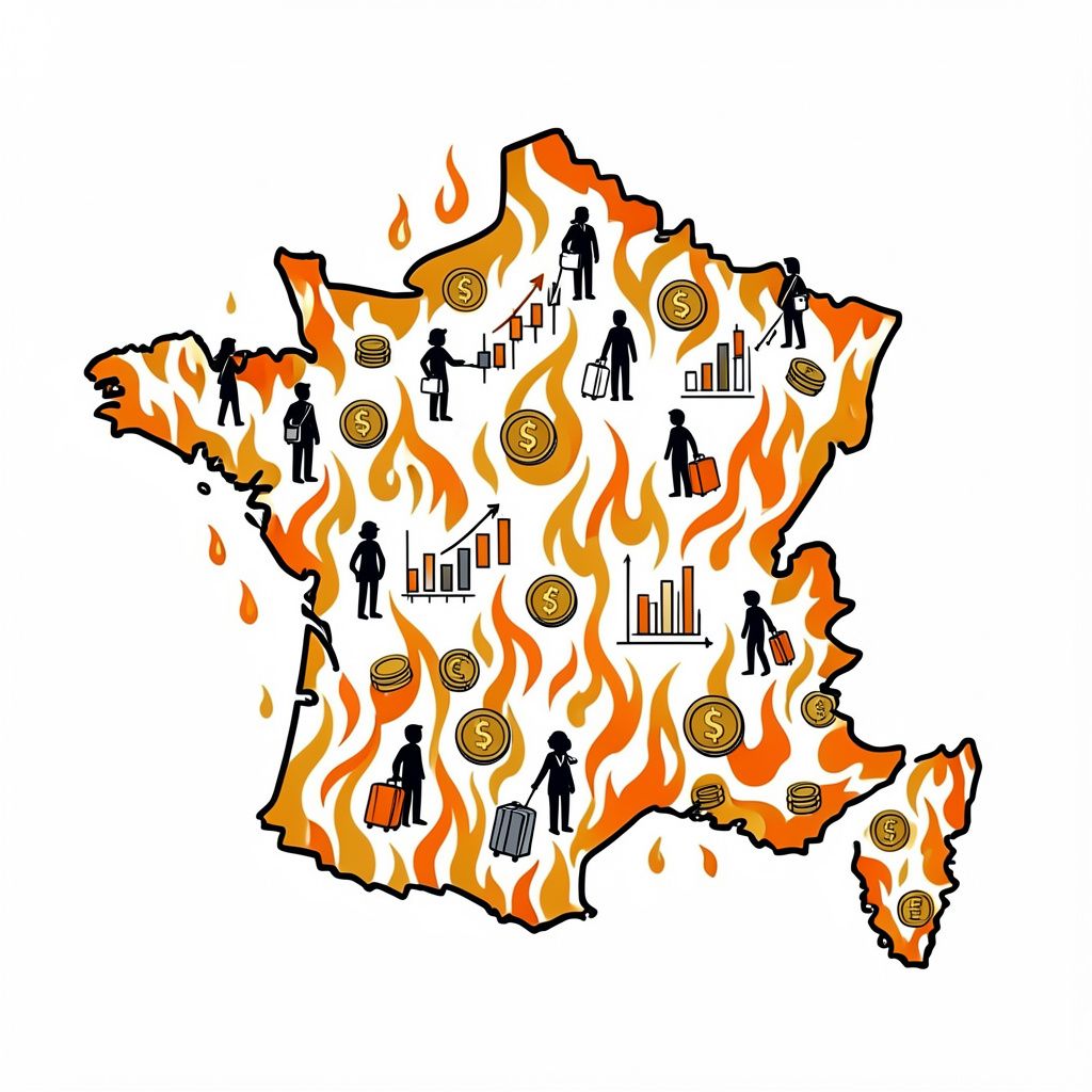Massive Wildfires Trigger Historic Evacuations Across France and Spain