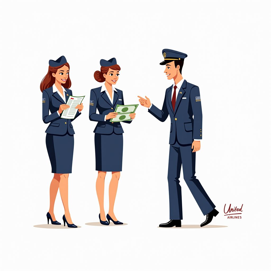 United Airlines Flight Attendants Weigh Trading Historic Job Protections for Unprecedented Pay