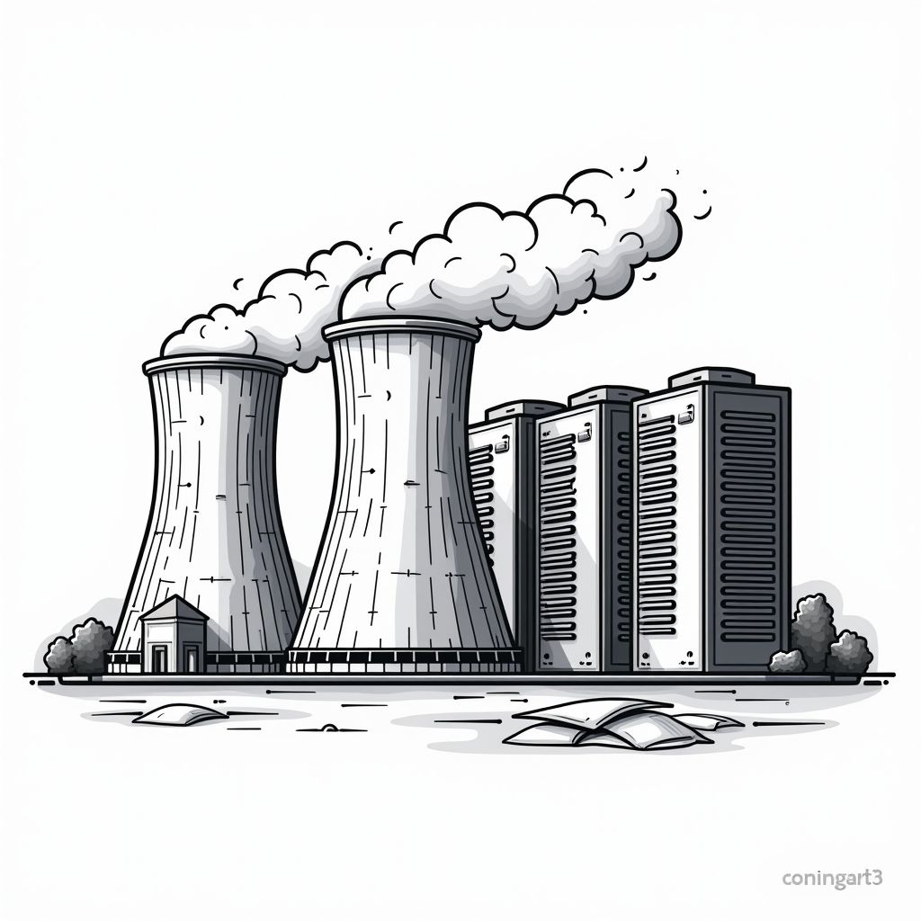 AI Power Crunch Drives Tech Giants Toward Nuclear Energy Solutions