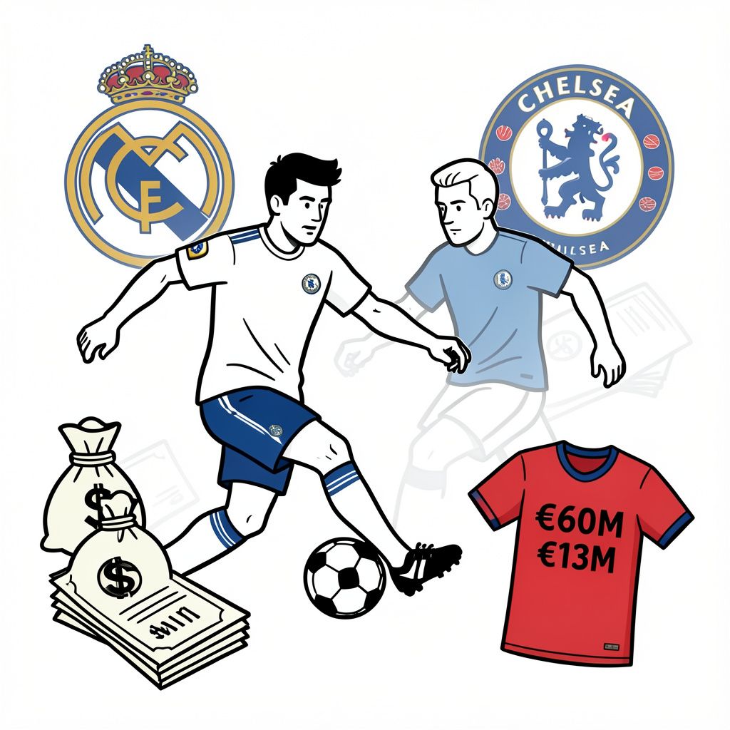 Why Real Madrid’s $69 Million Gamble on a Chelsea Defender Shakes Up Soccer Finance