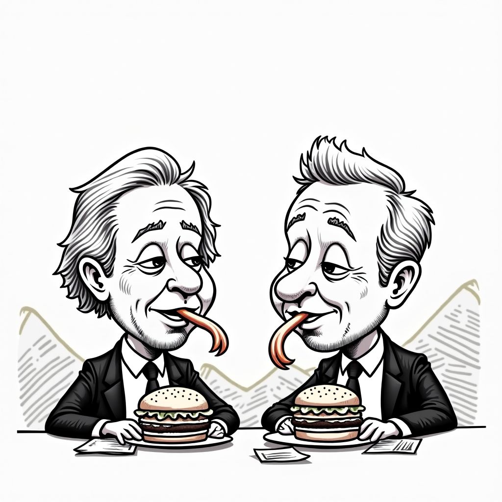 Competitors Capitalize on McDonald's CEO's Viral Burger Tasting Mishap