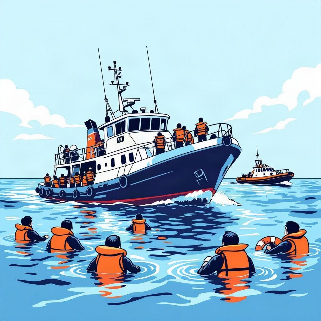 Major Mediterranean Rescue Operation Launched After Passenger Ferry Capsizes