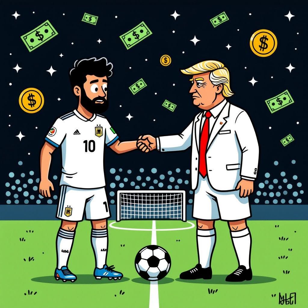 Spanish Soccer Player Expresses Reluctance to Shake President Trump's Hand