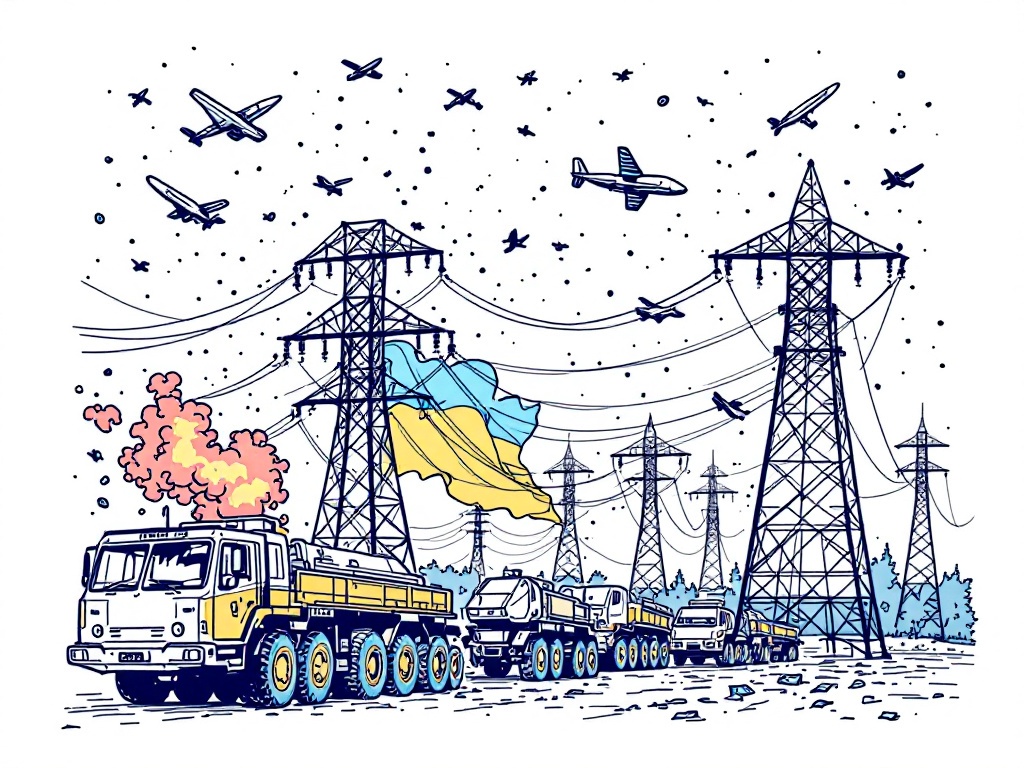 Russia Launches Largest Aerial Attack of 2024 on Ukraine's Power Grid