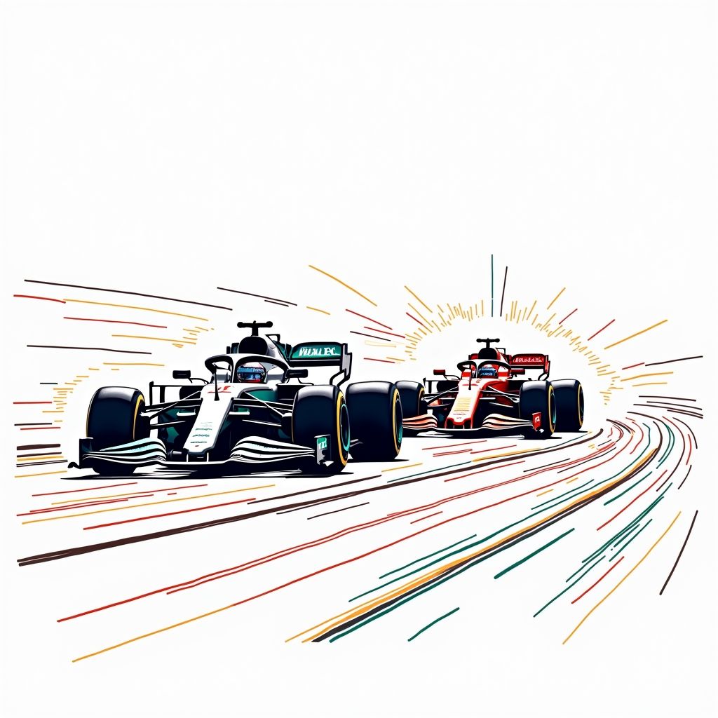 Mercedes Establishes Commanding Lead at Australian Grand Prix as Hamilton Debuts for Ferrari