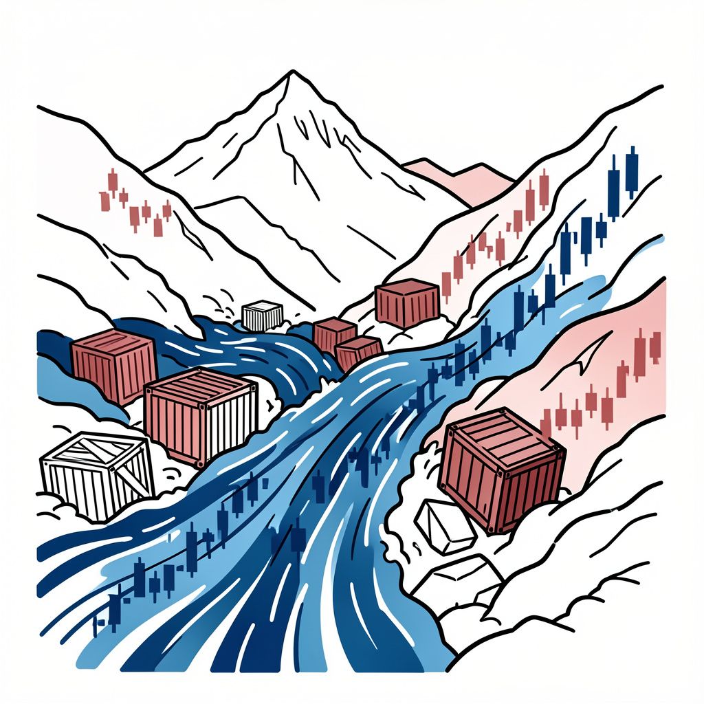 Devastating Himalayan Glacial Flood Destroys Key China-Nepal Border Hub