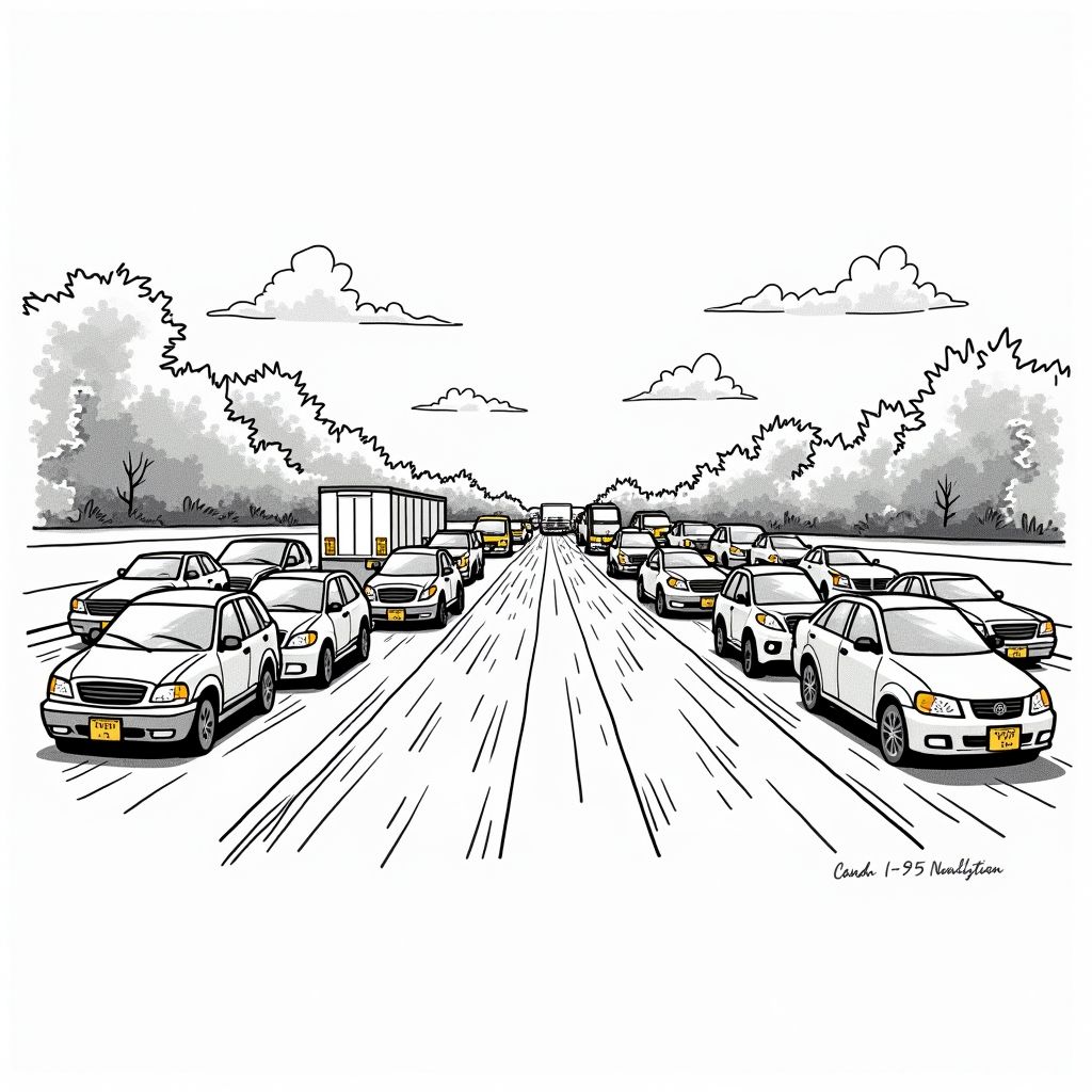 Police Investigation Halts Traffic on Critical I-495 Artery in Fairfax County