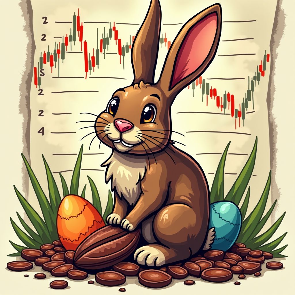 Easter Chocolate Prices Stay High Even as Global Cocoa Costs Plummet
