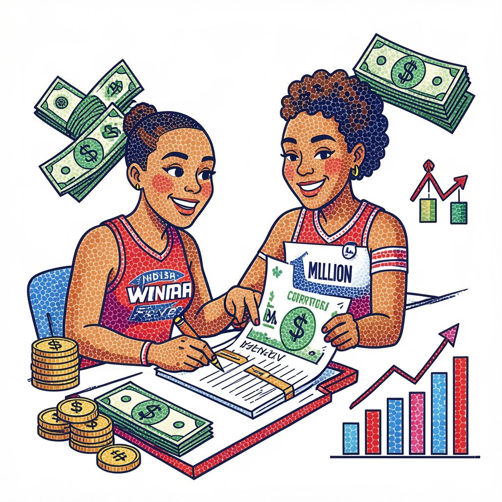 Kelsey Mitchell Shatters Salary Records with Historic Million-Dollar WNBA Contract