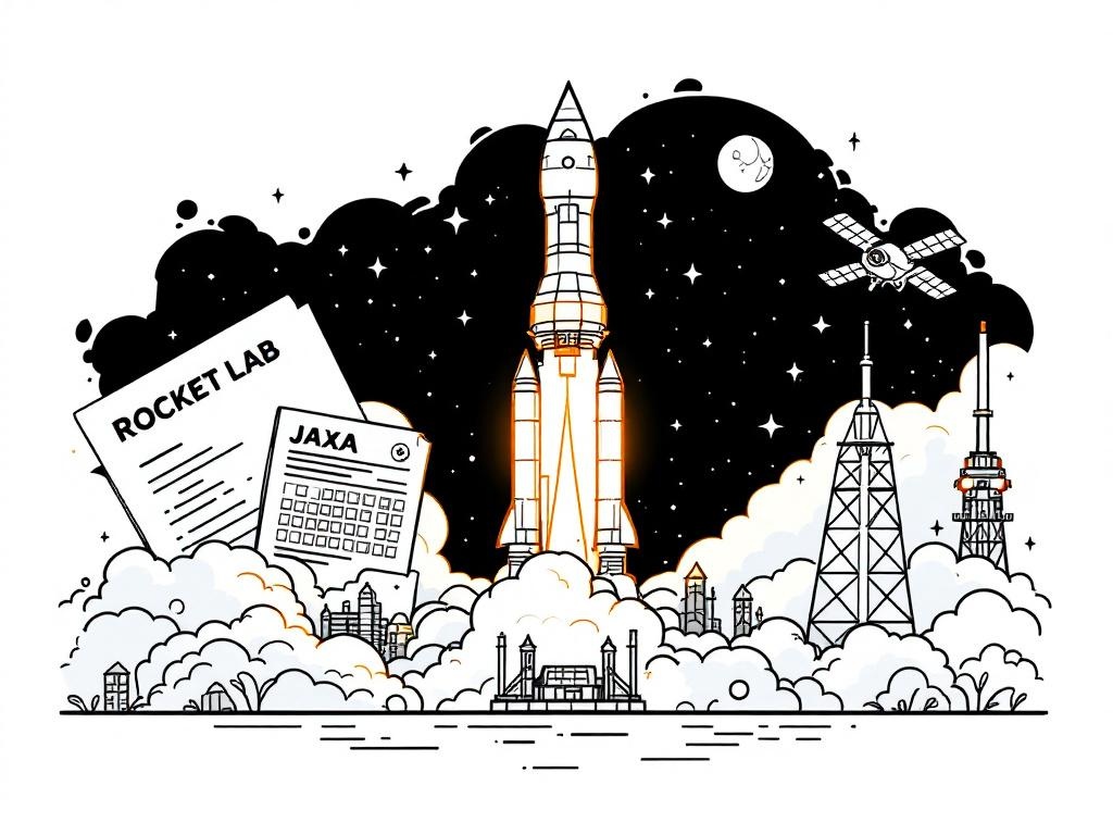 Rocket Lab Secures Major Launch Contract with JAXA for 2025 and 2026