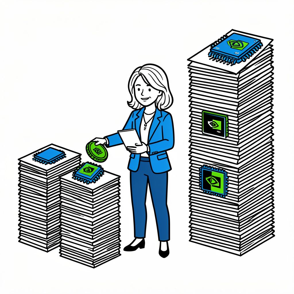 Cathie Wood's Fund Rotates Millions From AMD Into Nvidia