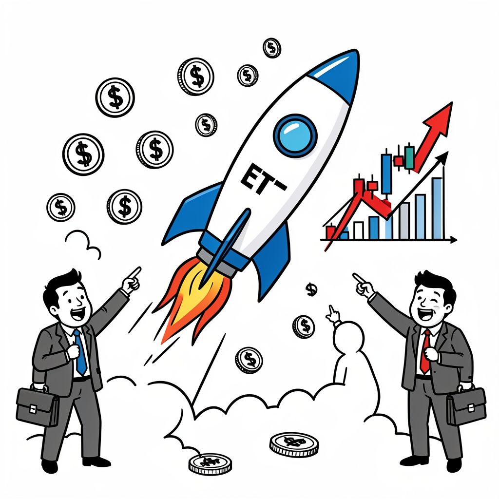 SpaceX ETF Smashes Records with $4 Billion Trading Surge in Just Four Days