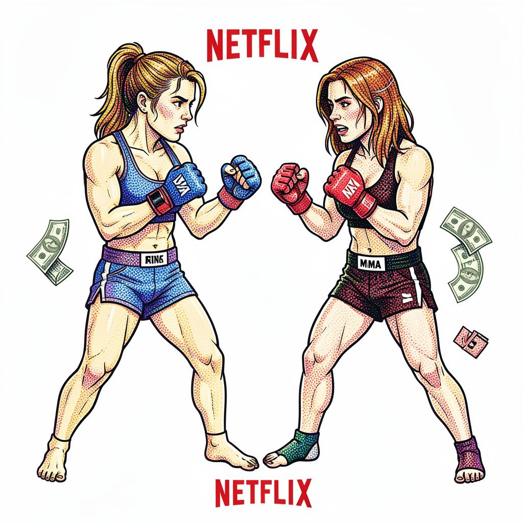 Netflix Tests Live Sports Strategy with Historic Rousey-Carano MMA Broadcast