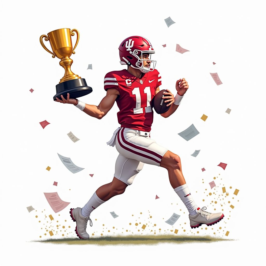 Indiana Quarterback Fernando Mendoza Claims 2025 Heisman Trophy in Historic Program First