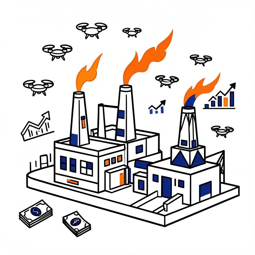 Drone Strikes Target St. Petersburg Energy Hubs and Export Logistics
