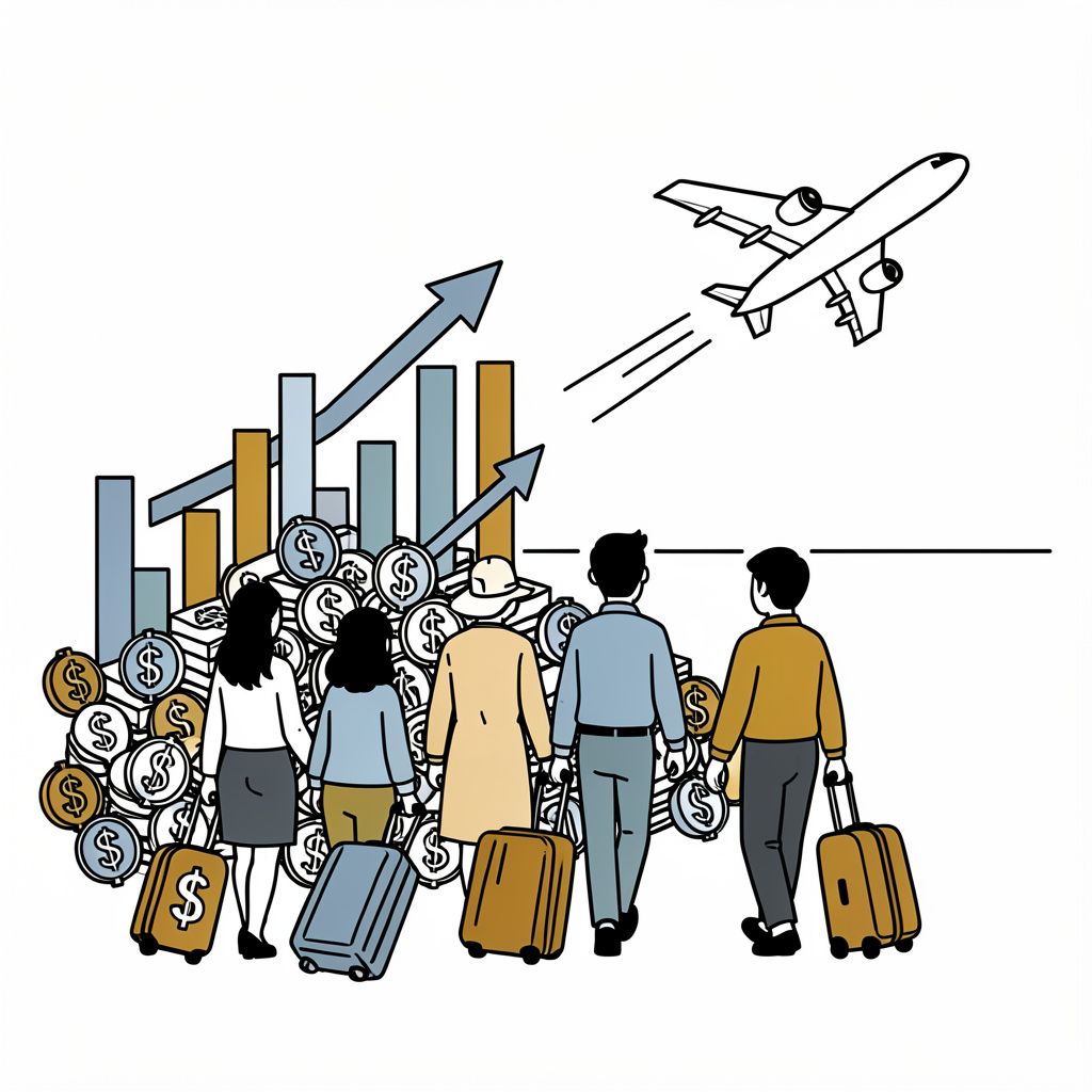 Escalating Living Costs Force Millions of Working-Class Americans Abroad