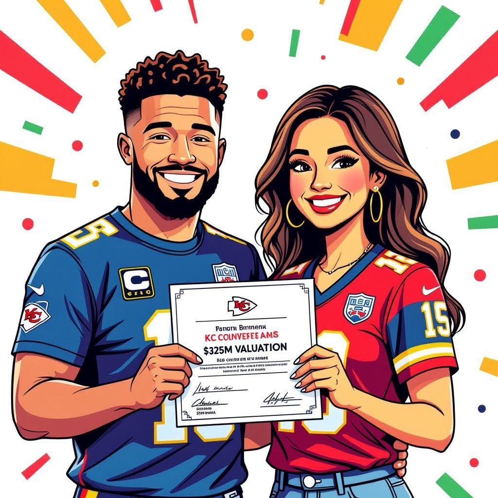 The Mahomes' Investment Pays Off as Kansas City Current Valuation Reaches $325 Million