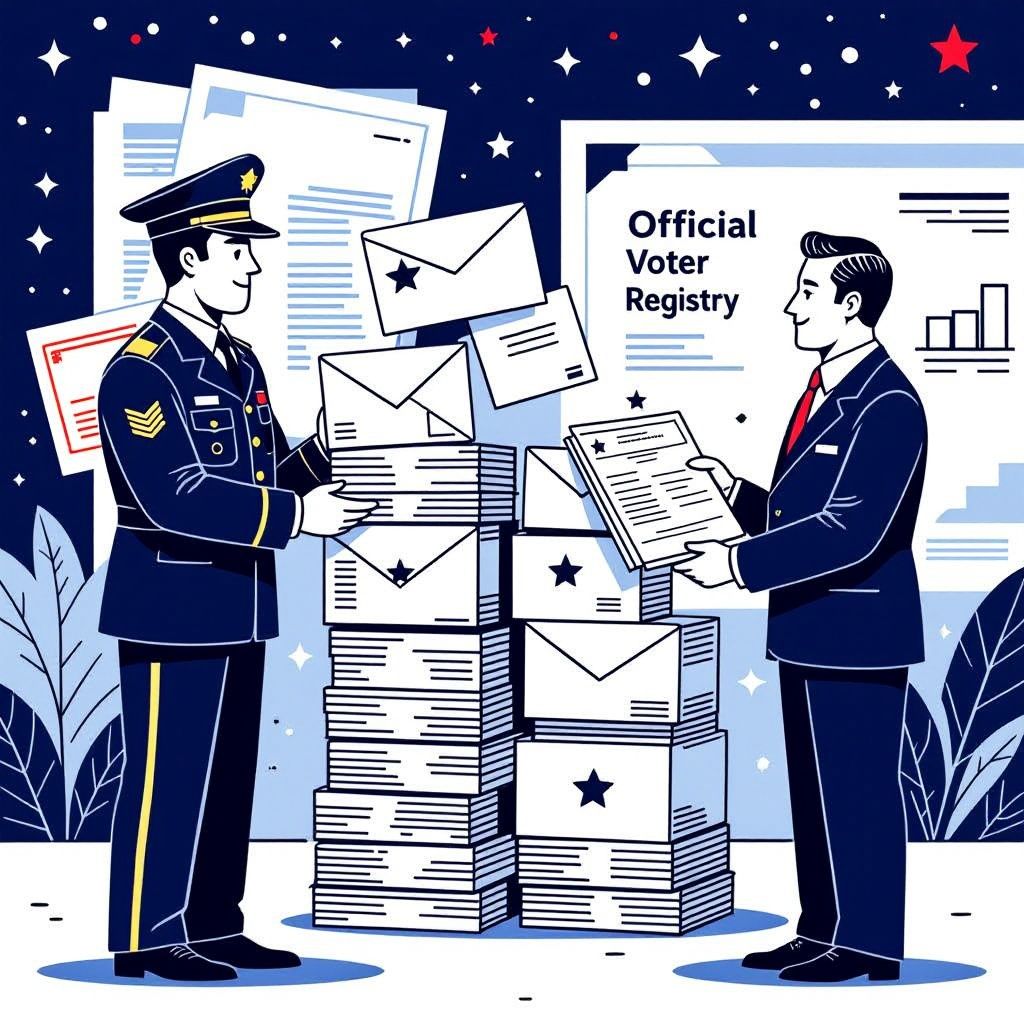 Postal Service Threatens to Halt Mail-In Ballot Deliveries Over State Voter Data Disputes