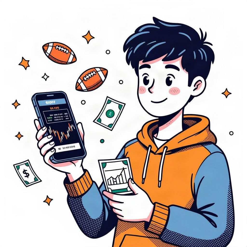 Young Investors Are Diverting Stock Market Funds into Sports Gambling