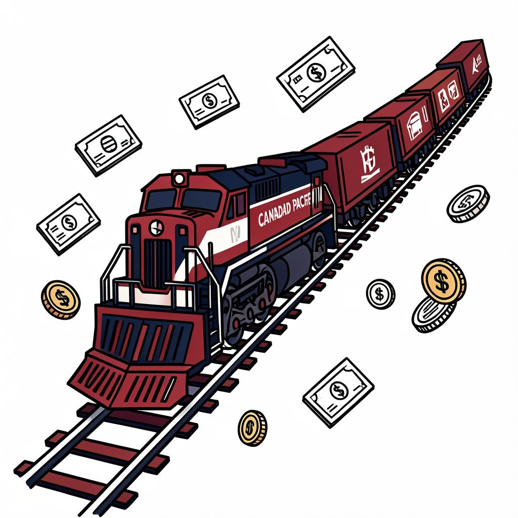 North American Railway Giant Hits Record High Stock Price