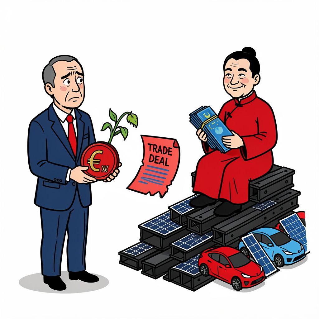 Europe’s Trade Deficit with China Hits €1 Billion Per Day—Is a Trade War Inevitable?