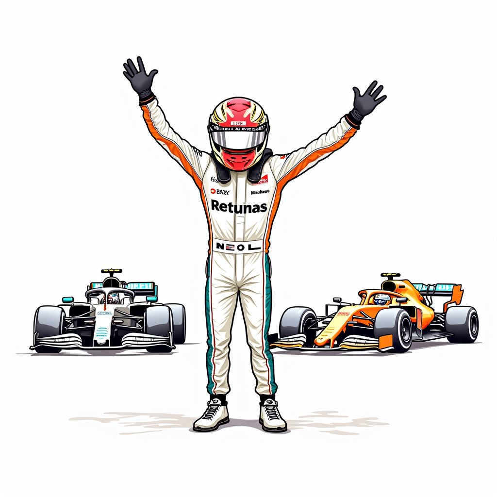 Mercedes Claims Historic Pole as Technical Failures Ground McLaren in China