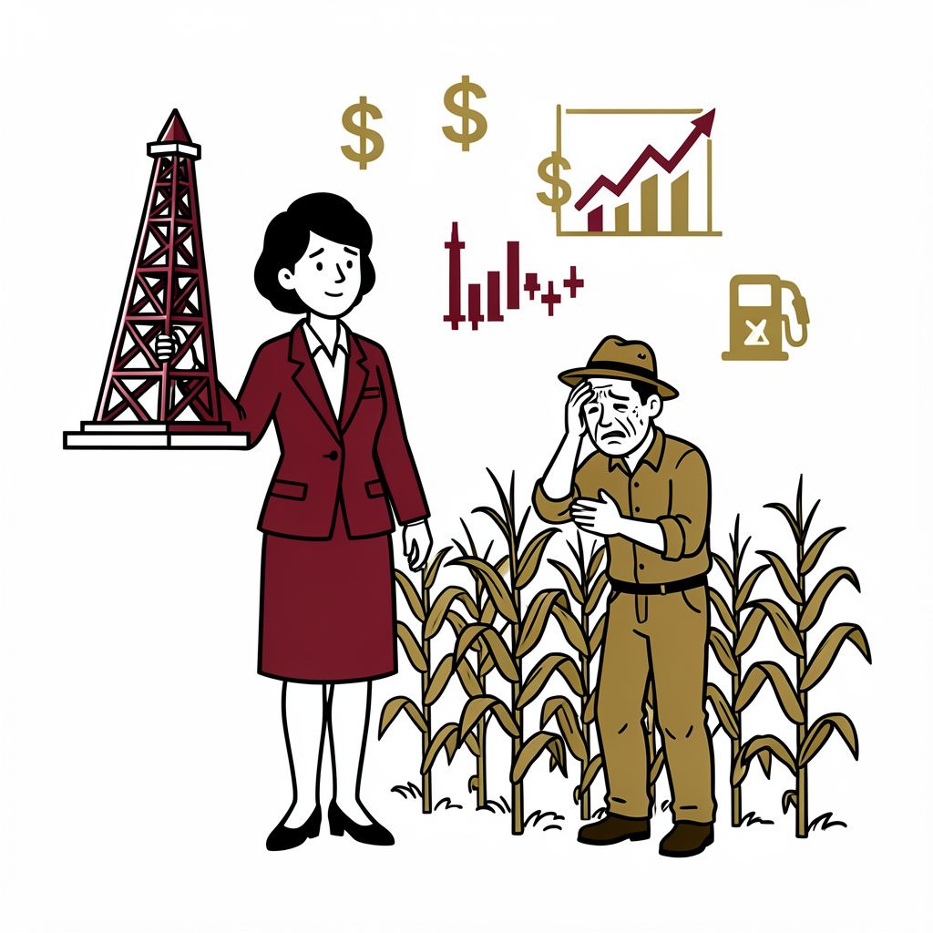 Agriculture Secretary Brooke Rollins Faces Conflict of Interest Claims Amid Soaring Fuel Costs for Farmers