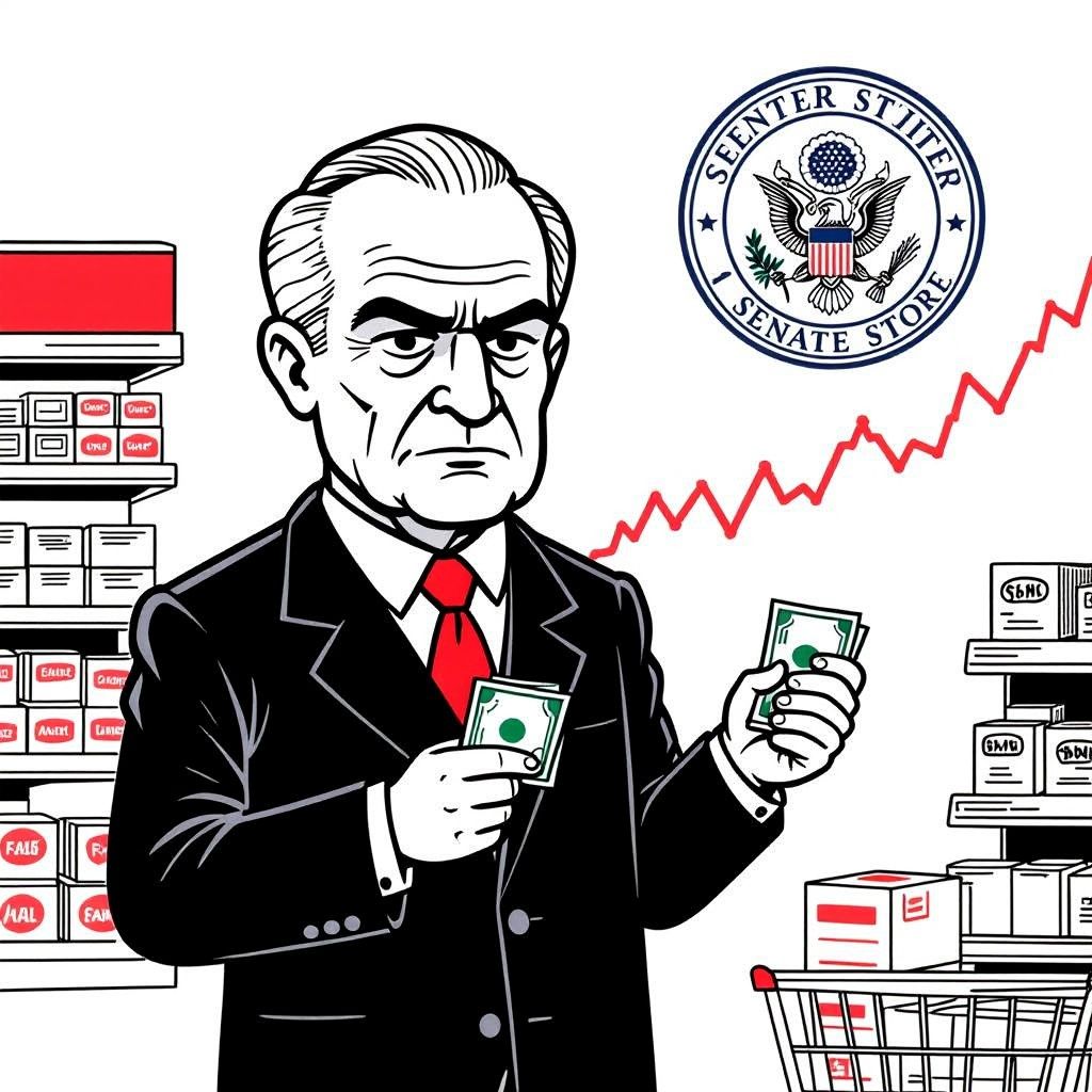 Senator’s Stock Purchase Raises Questions Amid Food Policy Shake-Up