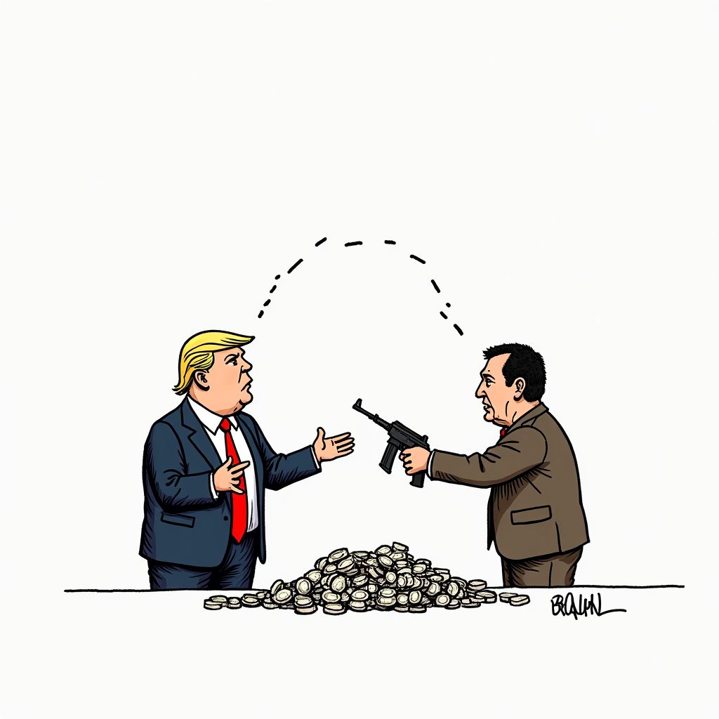 Covert Arms Transfer Exposed: Trump Alleges Kurdish Intermediaries Kept Weapons Destined for Iranian Protesters