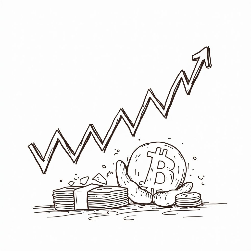 Bitcoin Drops Below Six-Month Low Amid Major ETF Withdrawals