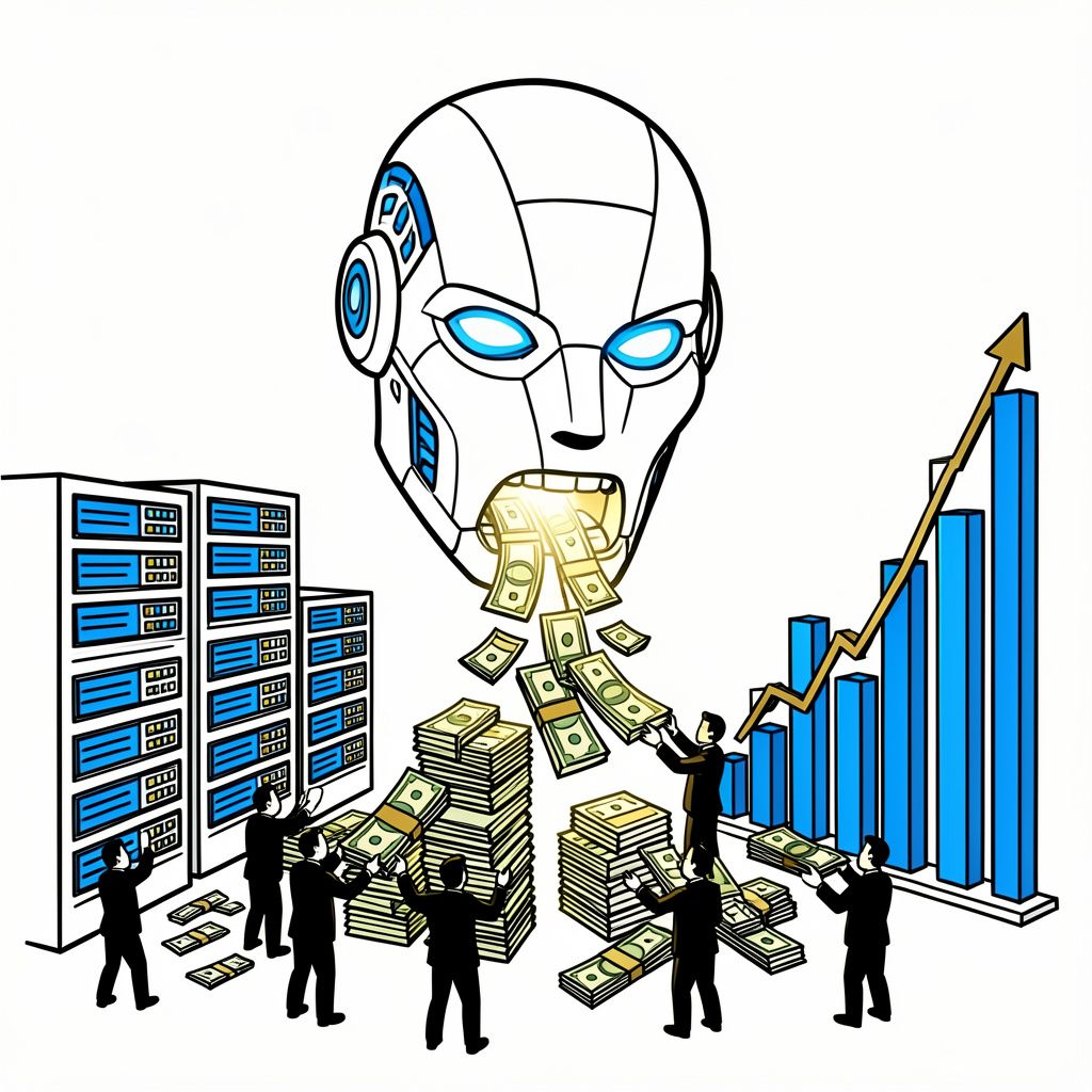Tech Giants Bet Trillions on Artificial Intelligence Infrastructure Despite Mounting Losses