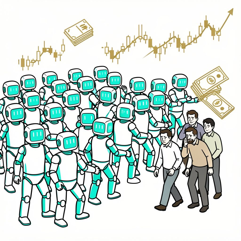 Automated Web Traffic Overtakes Human Internet Users