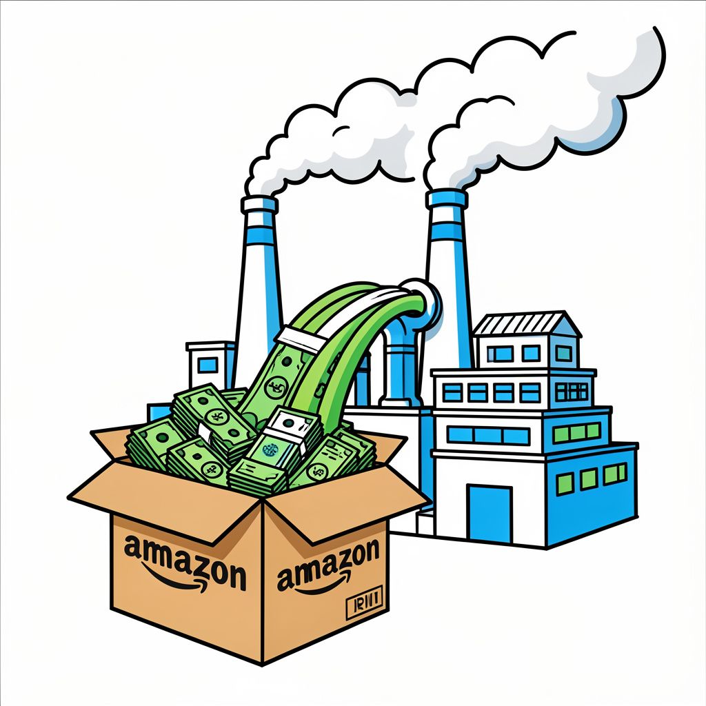Amazon Finances Giant Texas Natural Gas Plant for Artificial Intelligence Needs