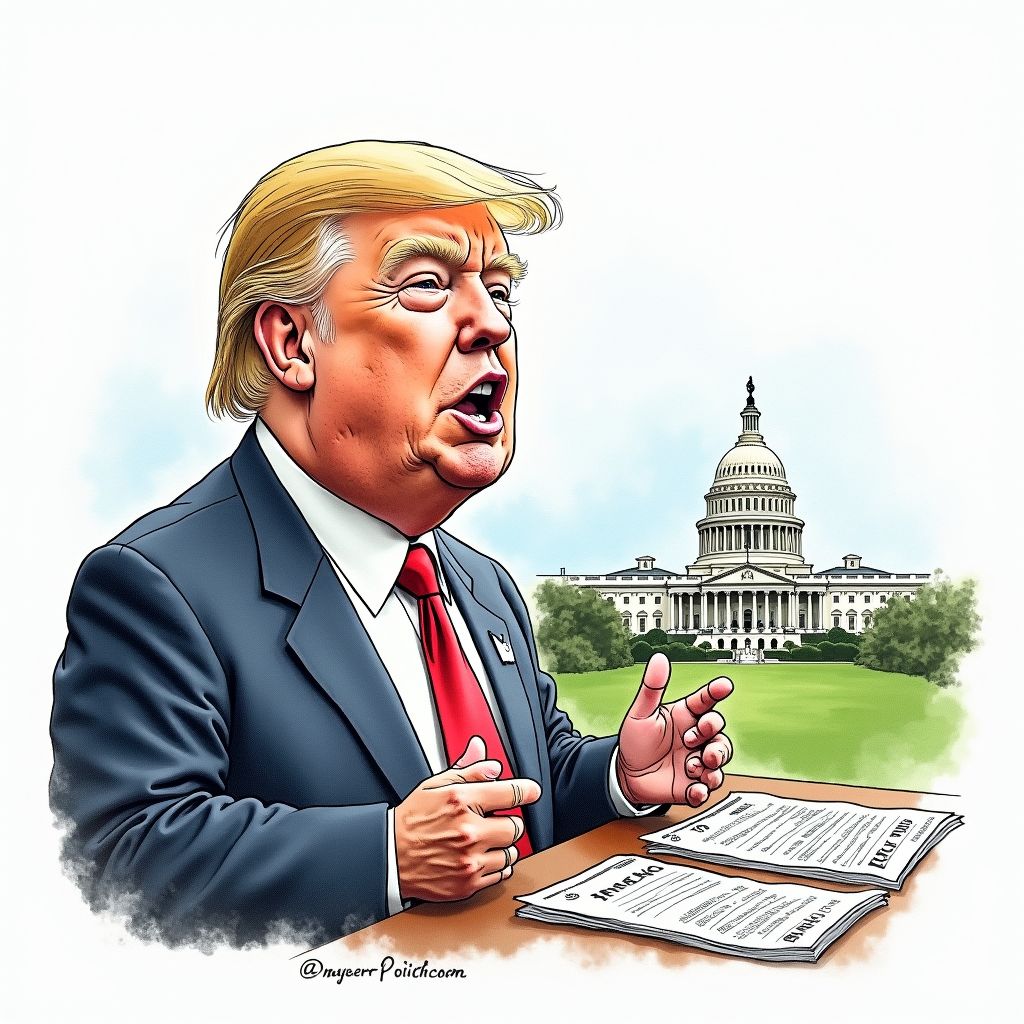 Trump's Unscripted South Lawn Remarks Offer Critical Market Signals