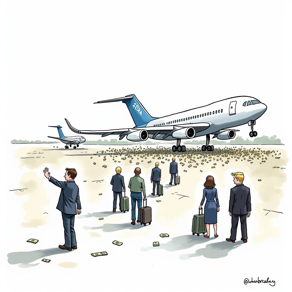 Airport Delays Threaten Economy as DHS Shutdown Passes One-Month Mark