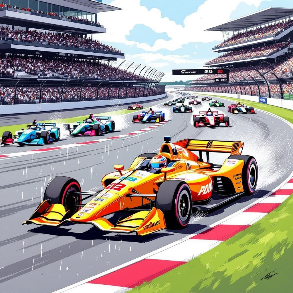 Rain Halts the 2026 Indianapolis 500 as New Broadcast Era Faces First Major Test