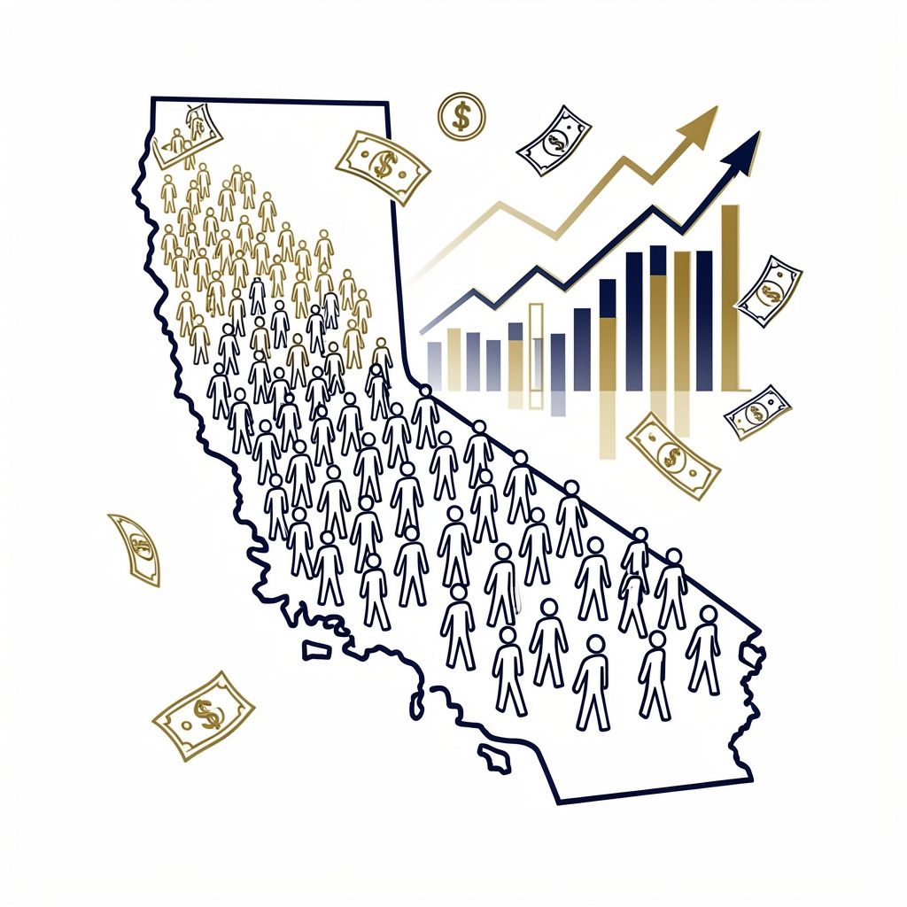 Los Angeles County Population Shrinks as Official Forecasts Ignore Outflow Trends